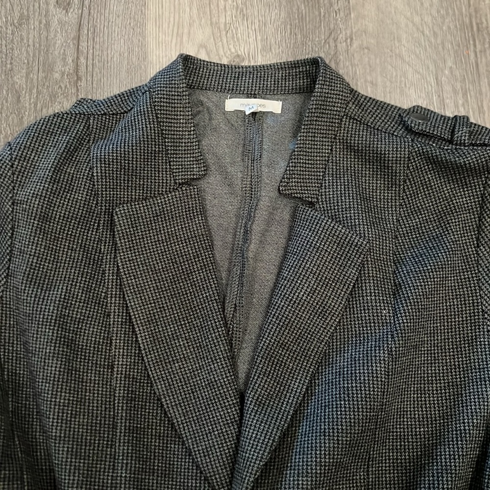 Maurices Houndstooth Jacket, Euc - image 2
